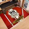 1pc Route 66 Road Sign Area Rug - Polyester Rectangular Mat for Bedroom, Living Room, Office, Corridor - Home Decor Carpet for