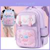 Cute Mermaid Oxford Cloth School Backpack For Girls Lightweight And Spinal Protection