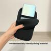 Belt Wearing Zipper Phone Bag with Handle Phone Bag Pouch Phone Protective Pouch  Universal