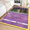 Naujas Produktas Pokémon Mimikyu Kortų Spausdintas Kilimas Svetainei Miegamajam Namų Dekoras Plotinis Kilimas Sofai Prieškambariui Žaidimų Kilimėlis