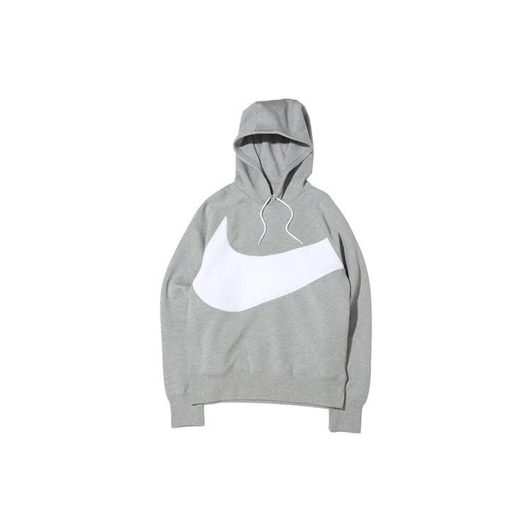 Nike Kapuzenpullover mit großem Swoosh-Print DD8223-063