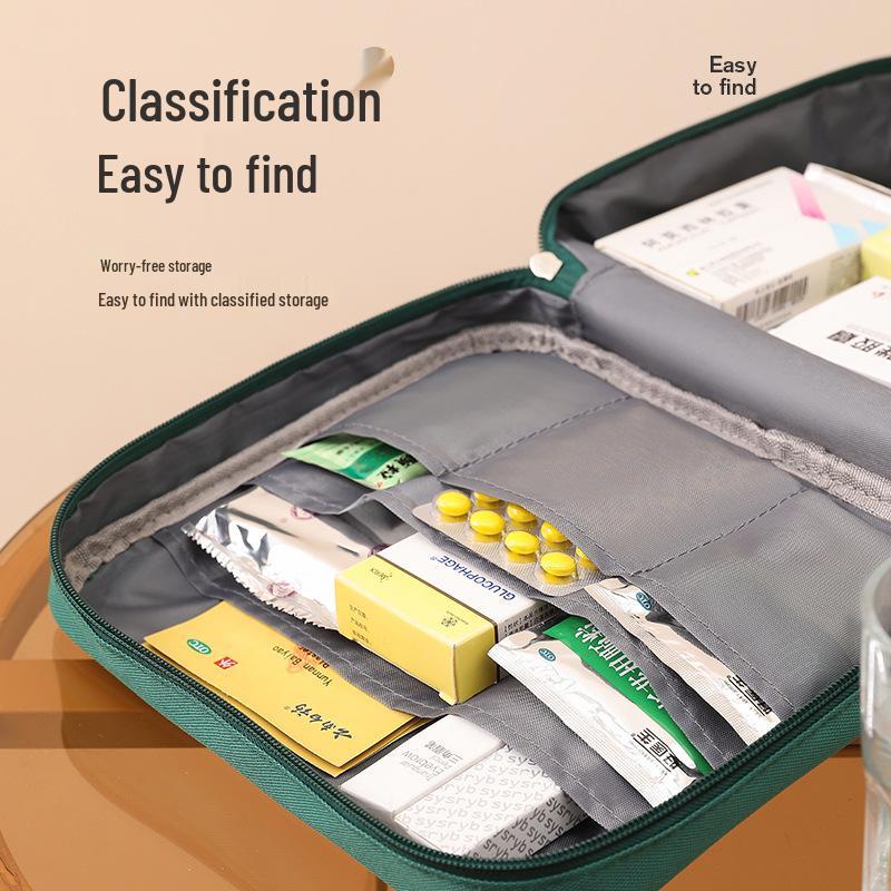 Portable Large Capacity Emergency Medical Kit & Medicine Storage Bag