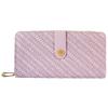 Cham Cham Wallet for Women In Purple Synthetic Material, Practical Horizontal Format