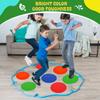 10 Stück Fußball rutschfeste Bodenmarkierungen Flat Spot Dish Tennis Landmark Matte für Kinder Fußballtraining