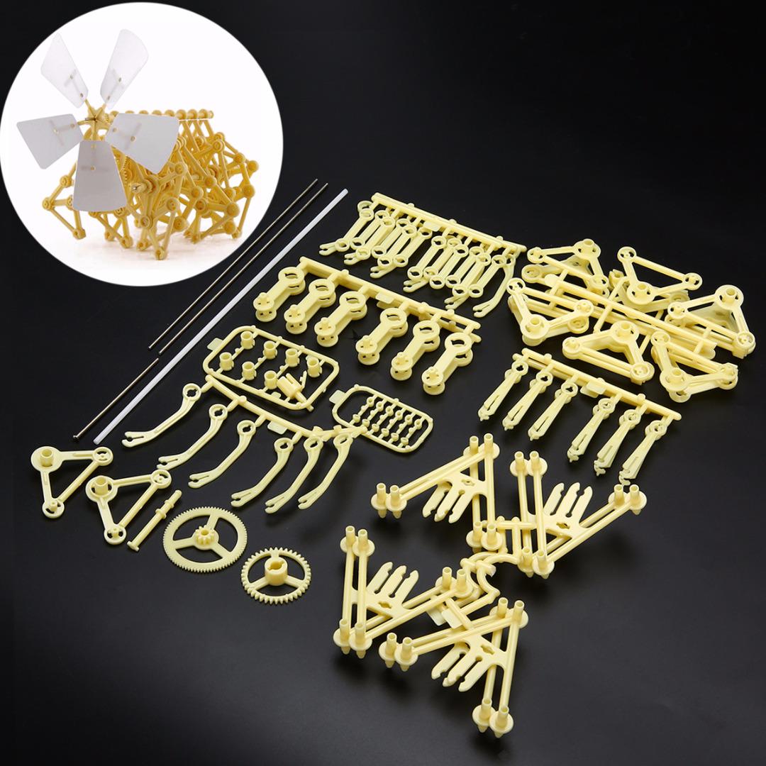 

PDTO Существо Головоломка Ветряная Уокер Strandbeest Сборка DIY Модель Наборы Игрушка