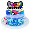 Cake Balloon Game Cupcake Topper Banner Birthday Party Supplies Decor