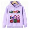 2025 New Kpop Devil Hunter Christmas Edition Children's Hoodie Manga Children's Sportswear Cute Tiger Printed Girl Children's Top