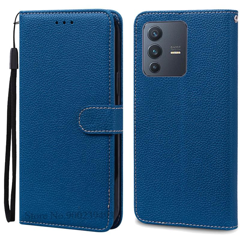 For Vivo V23 Case Vivo V23 5G Wallet Leather Flip Case For Vivo V2130 Cover Phone Case For Vivo V23 V 23 2130 Bumper Coque Funda