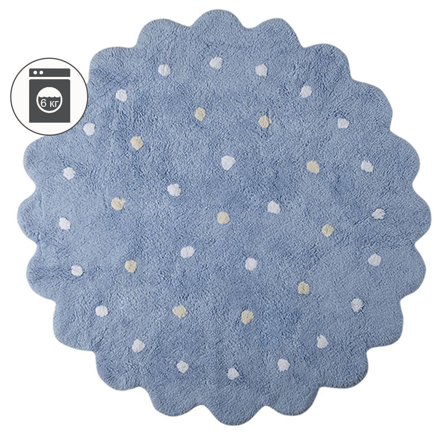 

Ковер Lorena Canals Cookie Little Biscuit Blue 140 D C-13302