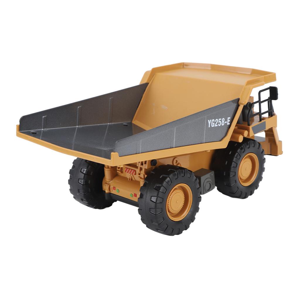 9 Channel RC Dump Truck Toy Kit RC Truck Construction Vehicle Truck Toys for Toddlers Kids Boys Girls Yellow