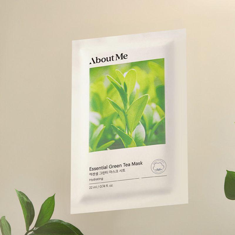 ABOUT ME Essential Green Tea Mask Sheet FREE