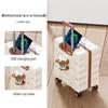 OEING Kids' Rolling Carry-on Suitcase