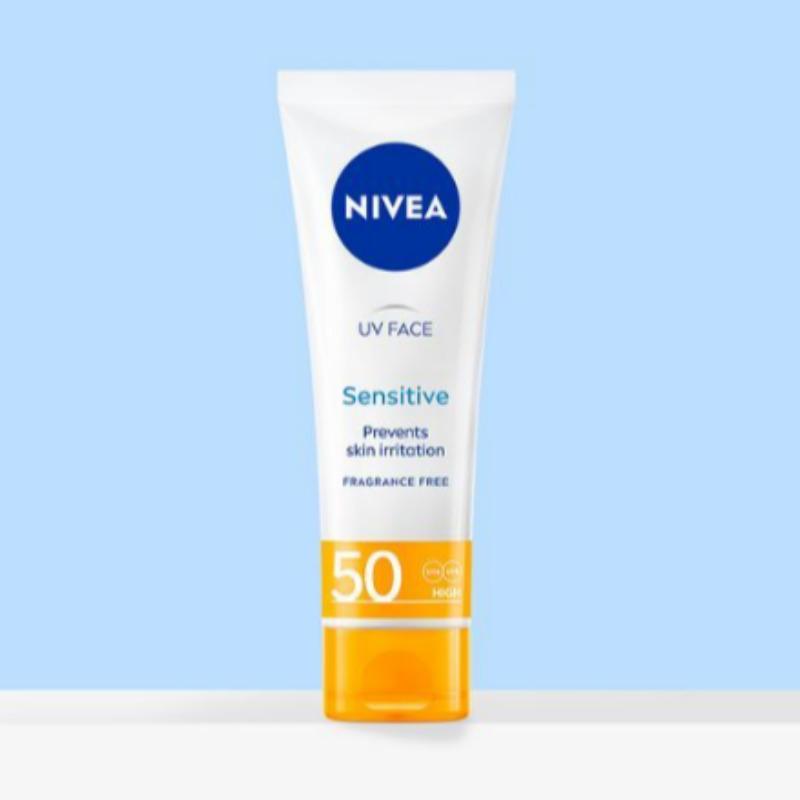 Nivea Sun Face Soothing Sensitive Cream 50ml