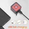 WT06 Bike Light Headlight Taillight USB Rechargeable Lantern Bicycle Tail Light  Front Lights Tail Lights Bike Accessories