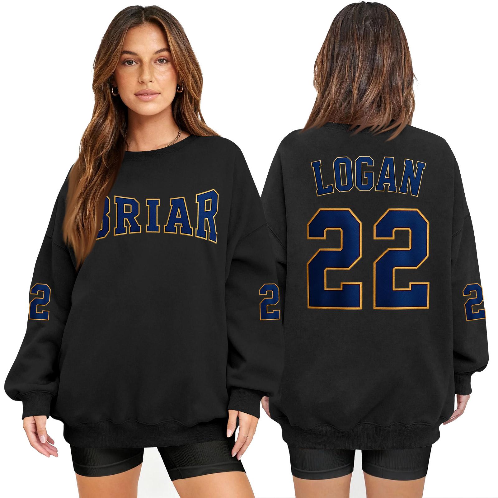 Unisex Lightweight Long Sleeve Crewneck Pullover Sweatshirt - Printed Casual Top for Men Women L