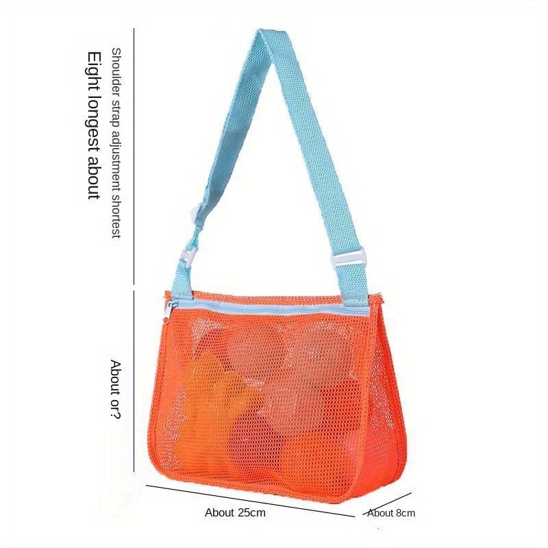 Geantă de depozitare jucării pentru copii Călătorie Călătorie Geantă de plajă Gol Poate vedea prin Geantă plasă de plajă Geantă de umăr