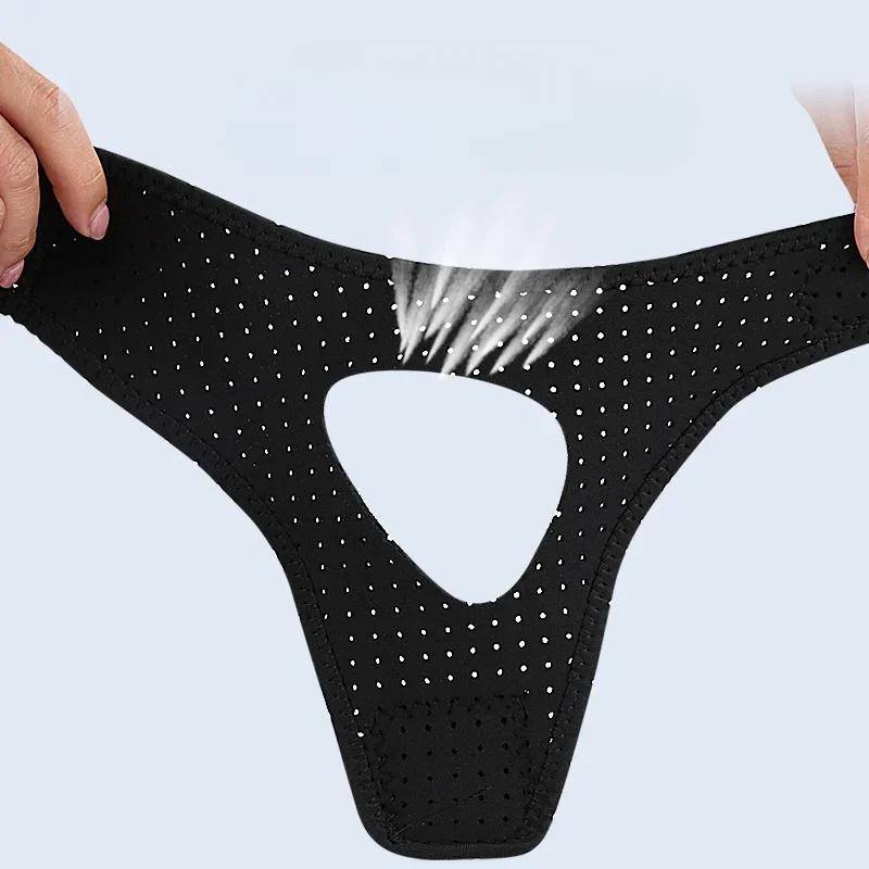 Verstellbarer Anti-Schnarch-Gürtel zur Schnarchlinderung Atmungsaktives Kinnband Nachtschlafhilfe Kieferstütze Männer Frauen Schnarchschutz