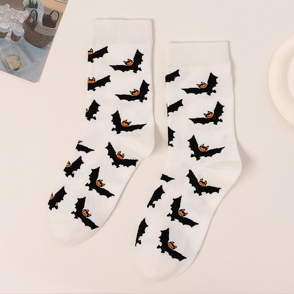Halloween Cotton Socks for Men and Women, Creative Design