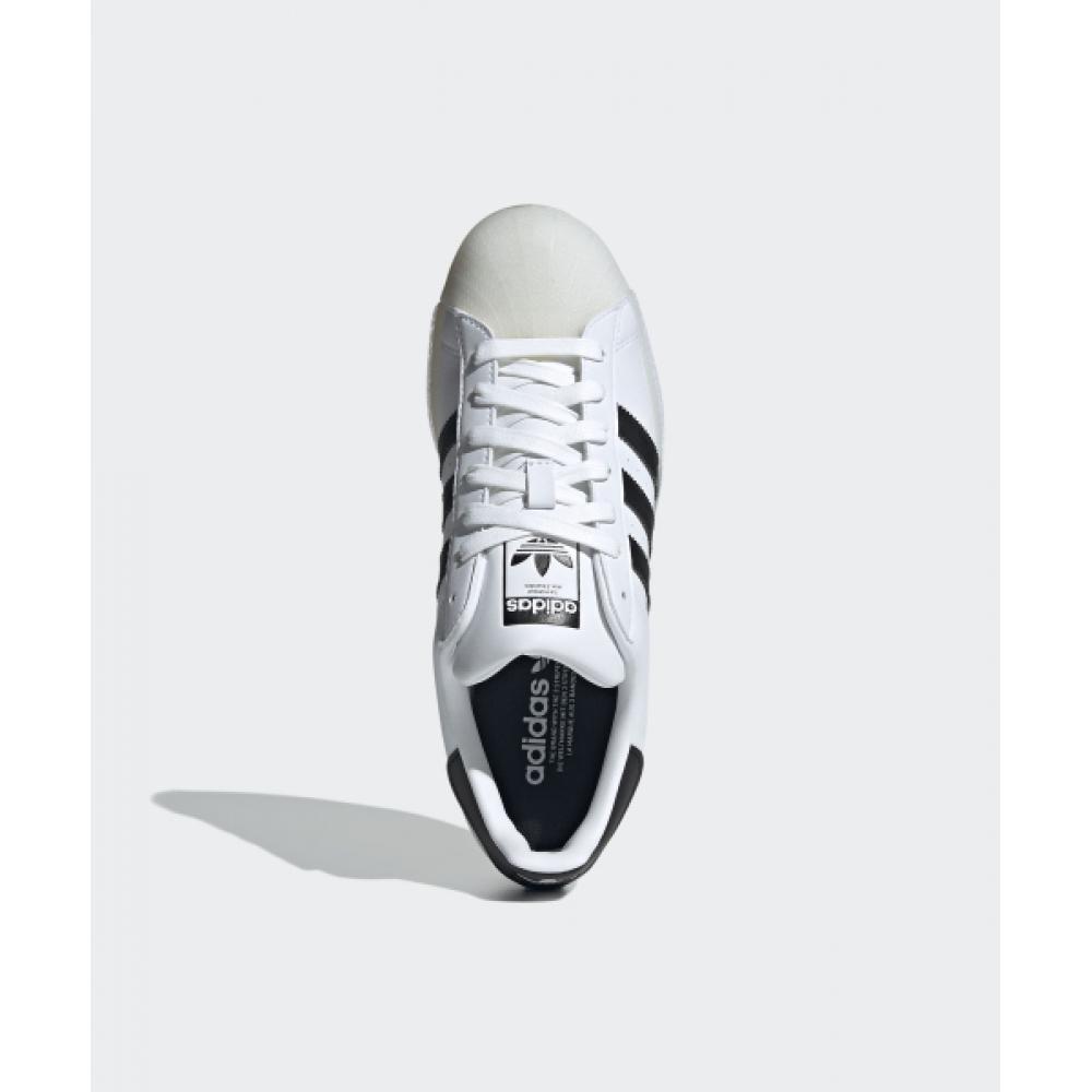 Adidas Superstar Bubble   White  Orange Ih5961