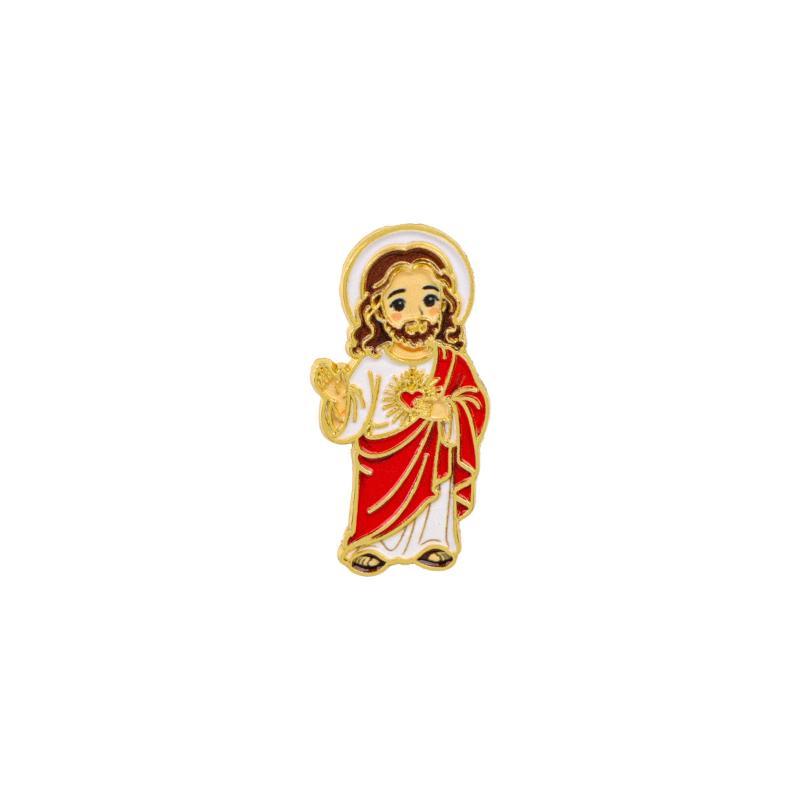 1/2Pcs Mary Enamel Brooches Badge Lapel Pin For Backpack Clothes Accessories Fashion Jewelry Birthday Gifts