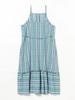 Beams Boy Women's Striped Cami Dress, Blue, Free Size