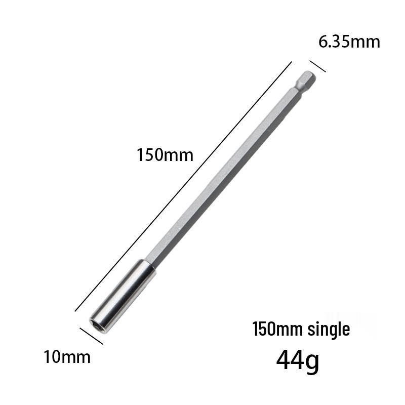 1/4" magnetischer elektrischer Schraubendreher-Bit-Adapter - 6,35mm Schnellwechsel-Verlängerungsstange für Bohrmaschine.