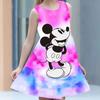 Sleeveless Round Neck Vest Dress Dress Dresses Yangqi Cute Anime 3D Digital Printing Pattern Princess Dresses