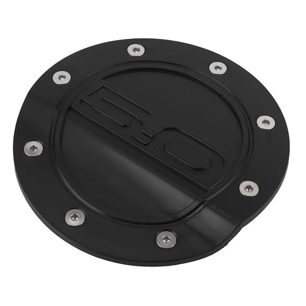 Fuel Door Cover Gas Tank Cap Lid Black Fit for Ford Mustang All Model 2015‑2021