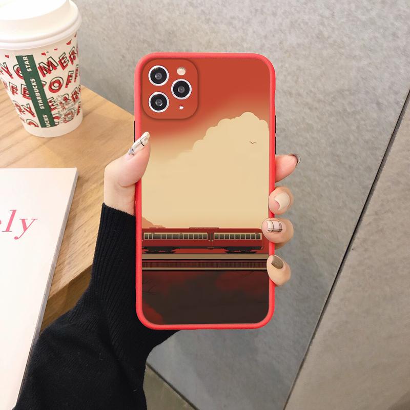 Autumn Maple Leaf Scenery Fall Phone Case For IPhone 15 14 Pro Max Plus 16 Pro Max Case IPhone 13 11 12 Pro Max XR XS X Covers