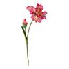 Simulated Iris Flowers Realistic Artificial Iris with Bendable Stem Faux Iris Showy Flower for Home Decor Weddings Parties Office
