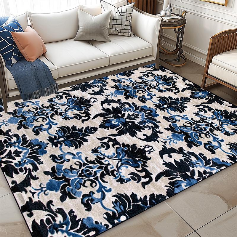 America Style Retro Carpet Living Room Persian Decoration Bedroom Bedside Soft Rugs 160x230 Bathroom Non-slip Entrance Door Mat