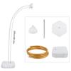 Free Bending Balloon Arch Stand Frame Half Arch Balloon Stand with Base Kit for Wedding Birthday Party Baby Showers Decorations