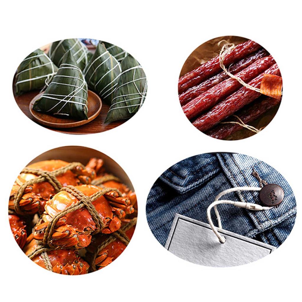 1mmx23Yards Natural Cotton Twine Colored Cotton Macrame String Colorful Macrame Rope for DIY Tapestry Crafts Home Decor