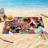 Digital Circus Beach Towel High Absorbency Quickdry Comfortable Lightweight Portable For Swimmingbeachcamping Travel Beach Accessoriesgym