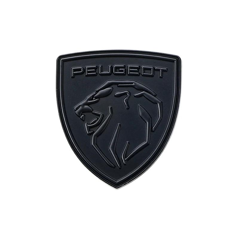 Auto 3D kovové odznaky Kufr Karoserie Okno Boční Dekorace Samolepka Pro Peugeot 408 4008 308 3008 Rifter 5008 508 2008 208 301 RCZ 407