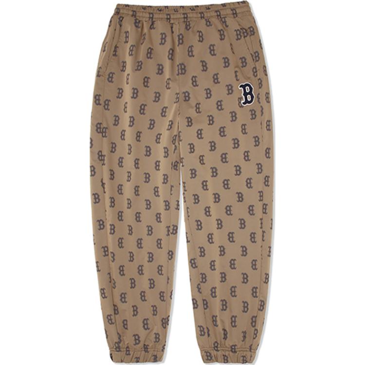 MLB Boston Red Sox Casual Pants Unisex Beige Yellow 3AWPM0426- L