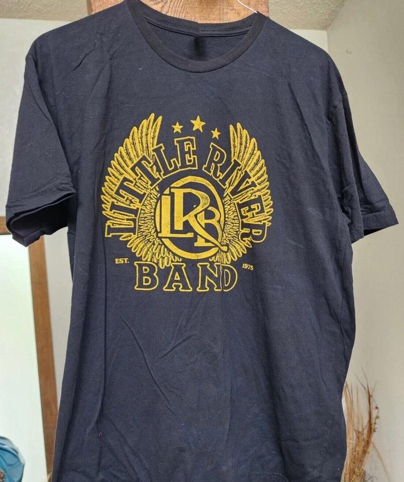 

1975 Retro Little River Band Shirt Short Sleeve Black Unisex S-5XL UU183 L
