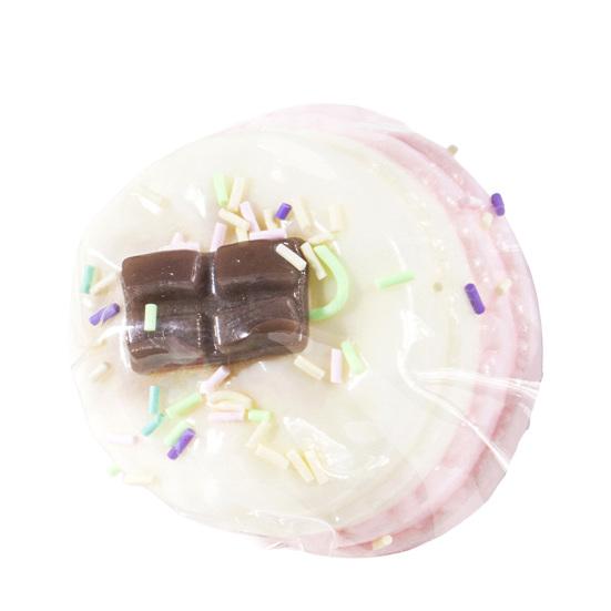 Relief Souffle Squeeze Toy Simulated Chocolate Bread Cheese Cake Sensory Toy Simulated