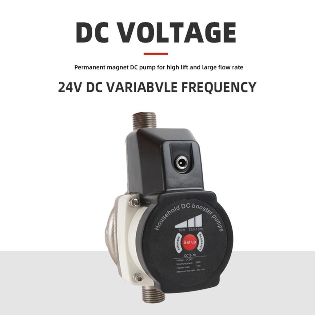 Chytré čerpadlo pro zvýšení tlaku vody ve sprše 475,5 GPH 80 W 36,2 PSI Úspora energie pro domácnost Rozhraní 1/2" NPT Manuální Automatické 2 Spínače