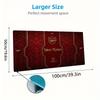 Arsenal F Benutzerdefinierter Name Große Größe Mauspade Große Gaming-Tischunterlage Rutschfest für Laptop Tablet Großes Mauspade XXL Matte Mini-PC-Spielmatte Mit Verriegeltem Rand