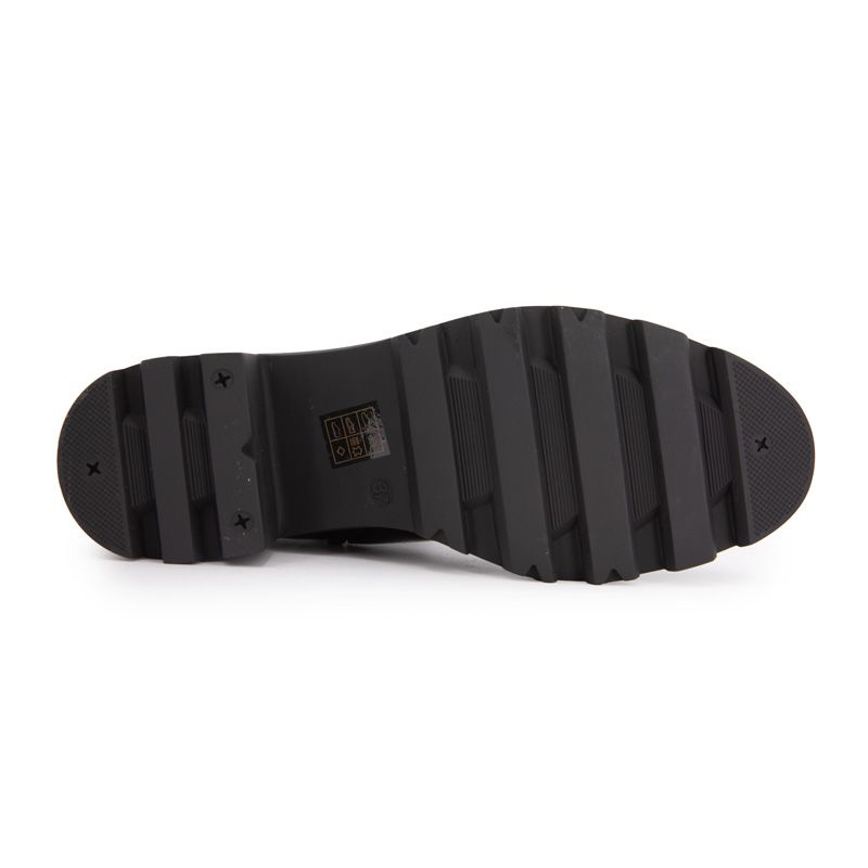 Delizia Patent Ankle Boots Lug Heels Woman LES TROPEZIENNES PAR M.BELARBI