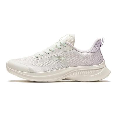 Lightweight Running Shoes Comfortable Versatile Shock Absorbing Breathable Low Top Women Sneakers White Purple 922415521-3