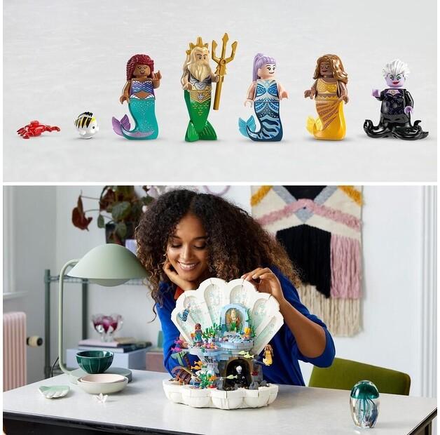 LEGO Disney 43225 Королевская раковина Русалочки