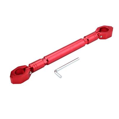 Durable Aluminum Alloy Handlebar Brace Adjustable Anti-Vibration Balance Bar No Rusting Handlebar Cross Bar Motorcycle