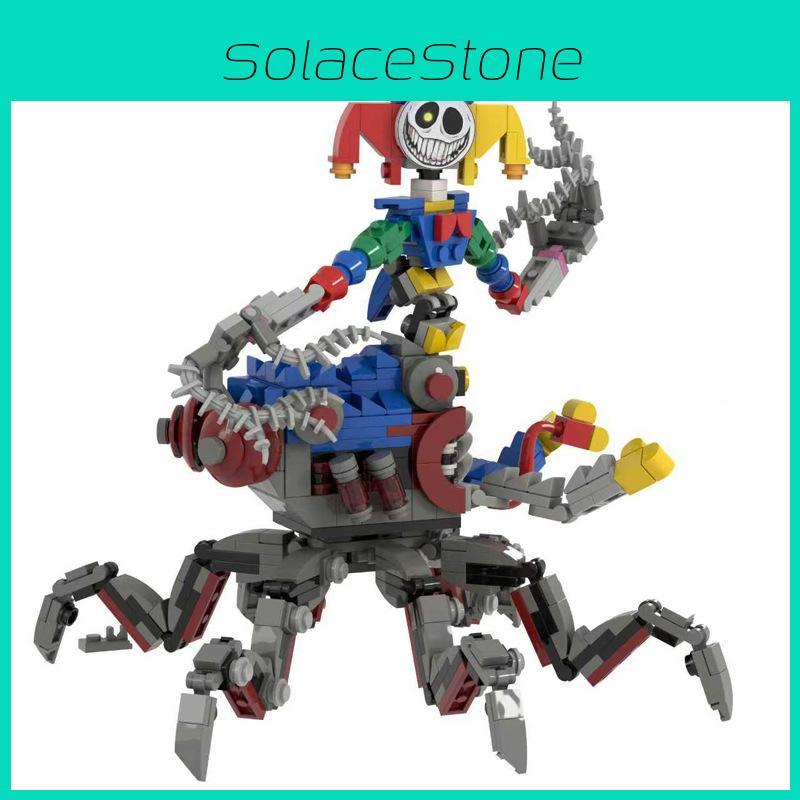 Poppy Playtime Der Prototyp Clown Spinne Bausteine Set DIY Spielzeug für Kinder und Sammler