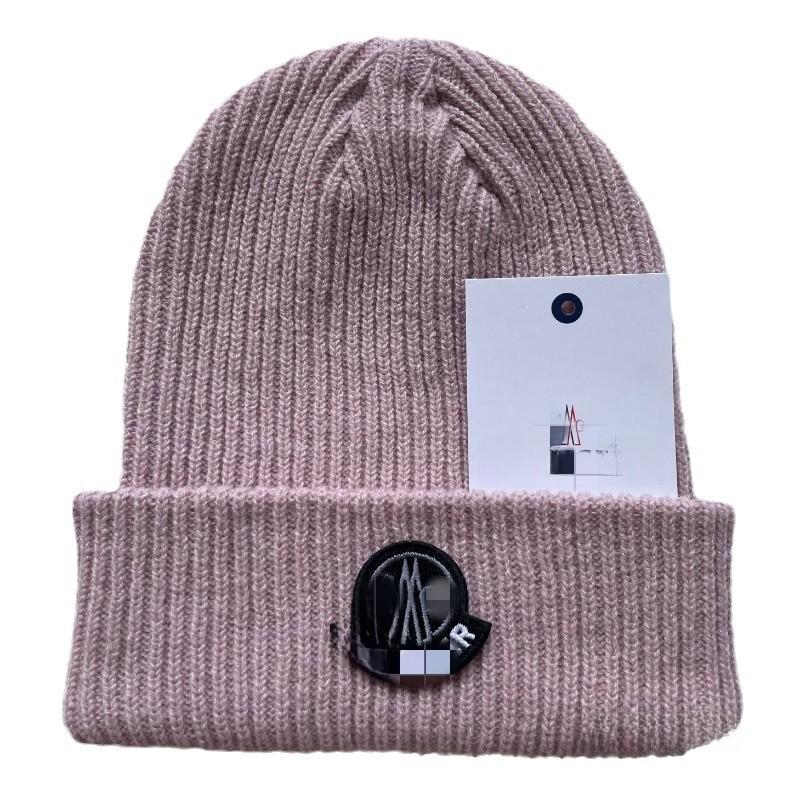 Casual Knitted Hat Fall Winter Unisex Acrylic Warm Windproof Outdoor Beanie