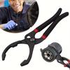 Adjust. HD Oil Filter Wrench: Non-Slip Grip, Quick Assembly, Long Handle. For Cars, Trucks, Motorcycles, ATVs, Boats.
