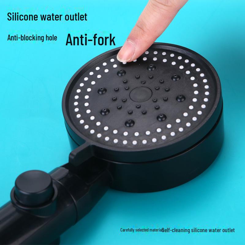 Yuba Pressurized Rain Shower Head Set with Large Water Outlet