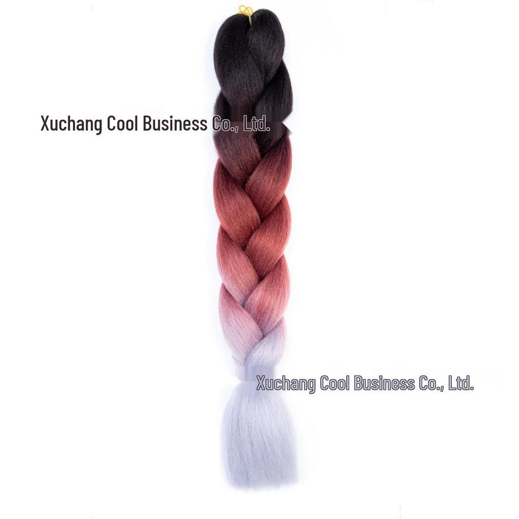 Three, Four, Five-Color Gradient High-Temp Fiber Jumbo Braid Material