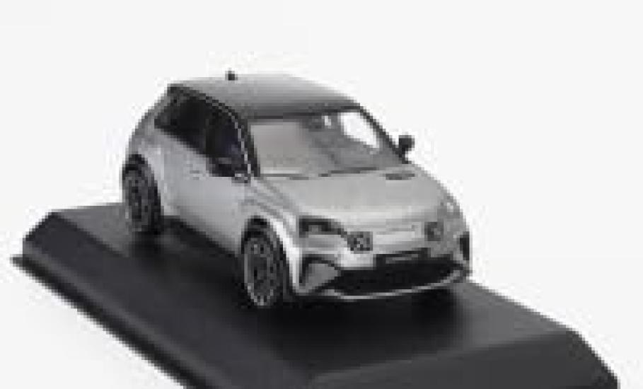 Norev Alpine A290 GT 2025 Matte Tornado Finished Model 1/43 Gray/Black